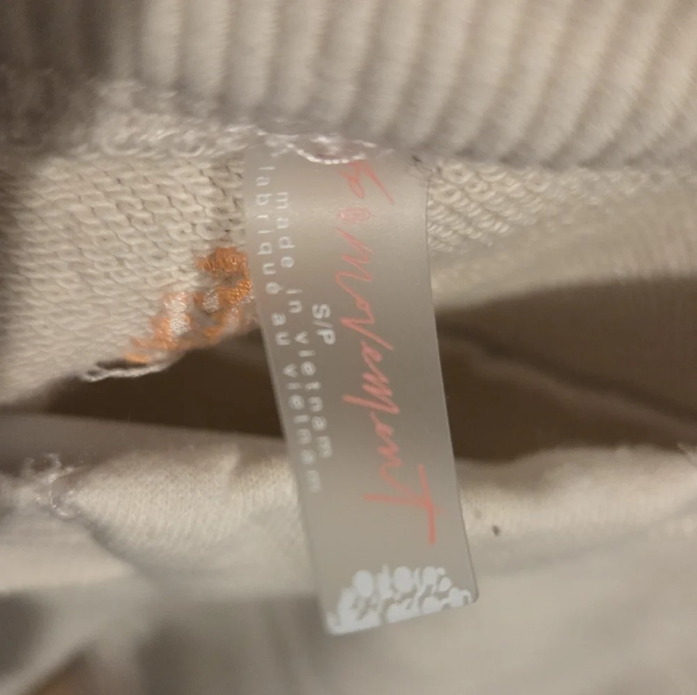 FP Movement - Feeling Wavy Printed Sleeve Sweatshirt Size: Small - Picture 7 of 7